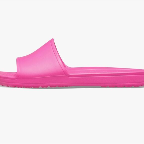 Crocs Kadee Slide Sandal- Electric Pink - Picture 3 of 11